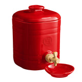Emile Henry Vinegar Pot, Burgundy