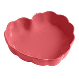 Emile Henry Madeleine Heart Shaped Cake Dish, Rose