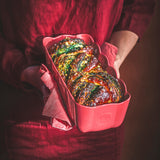 Emile Henry Madeleine Ceramic Loaf Pan, Rose