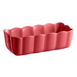 Emile Henry Madeleine Ceramic Loaf Pan, Rose