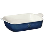 Emile Henry HR Modern Classics Small Rectangular Baker, 10.25" x 7", Twilight