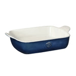 Emile Henry HR Modern Classics Individual Rectangular Baker, 8" x 5.5", Twilight