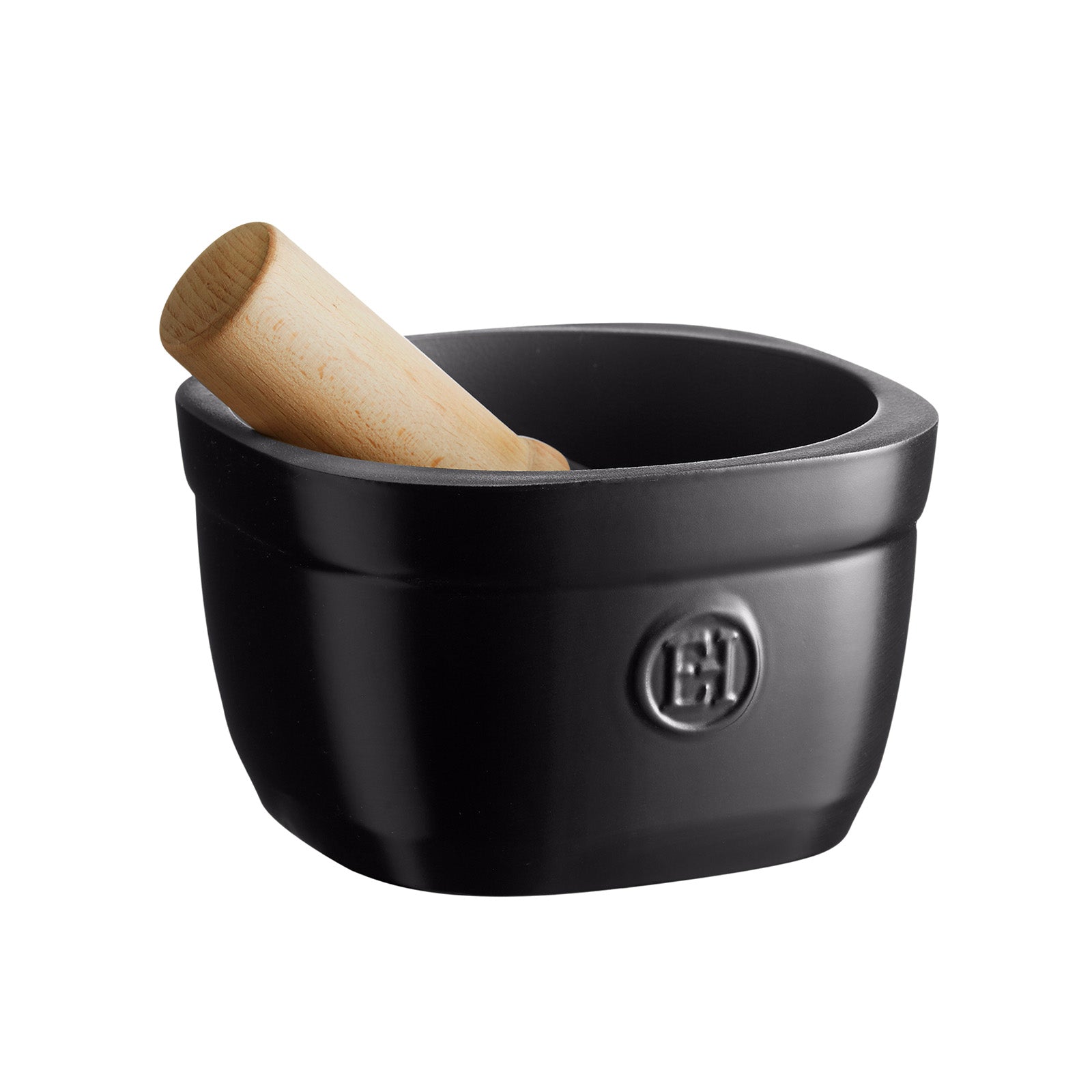 Emile Henry Mortar & Pestle, Truffle