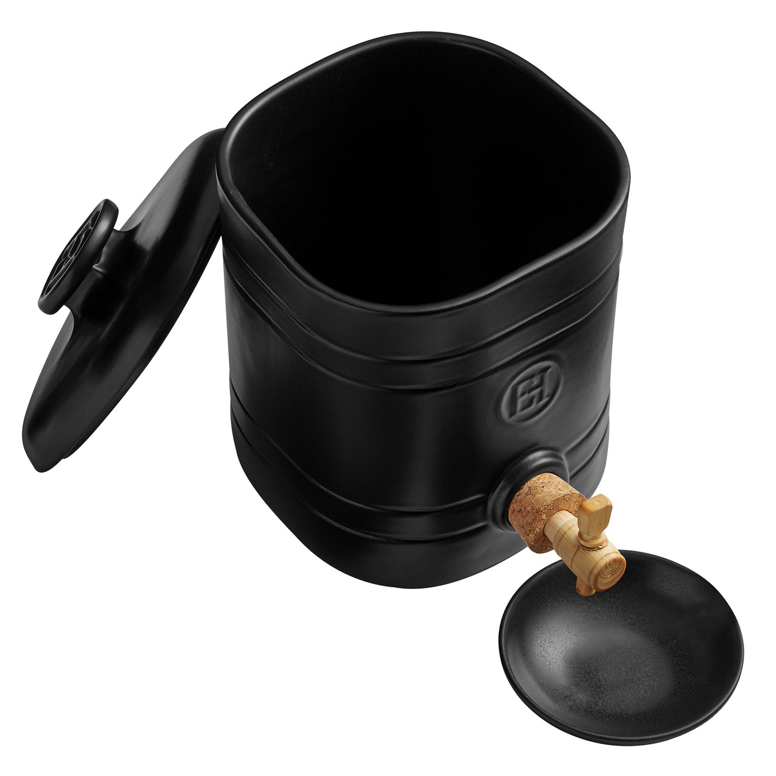 Emile Henry Vinegar Pot, Truffle