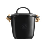 Emile Henry Compost Bin, Truffle