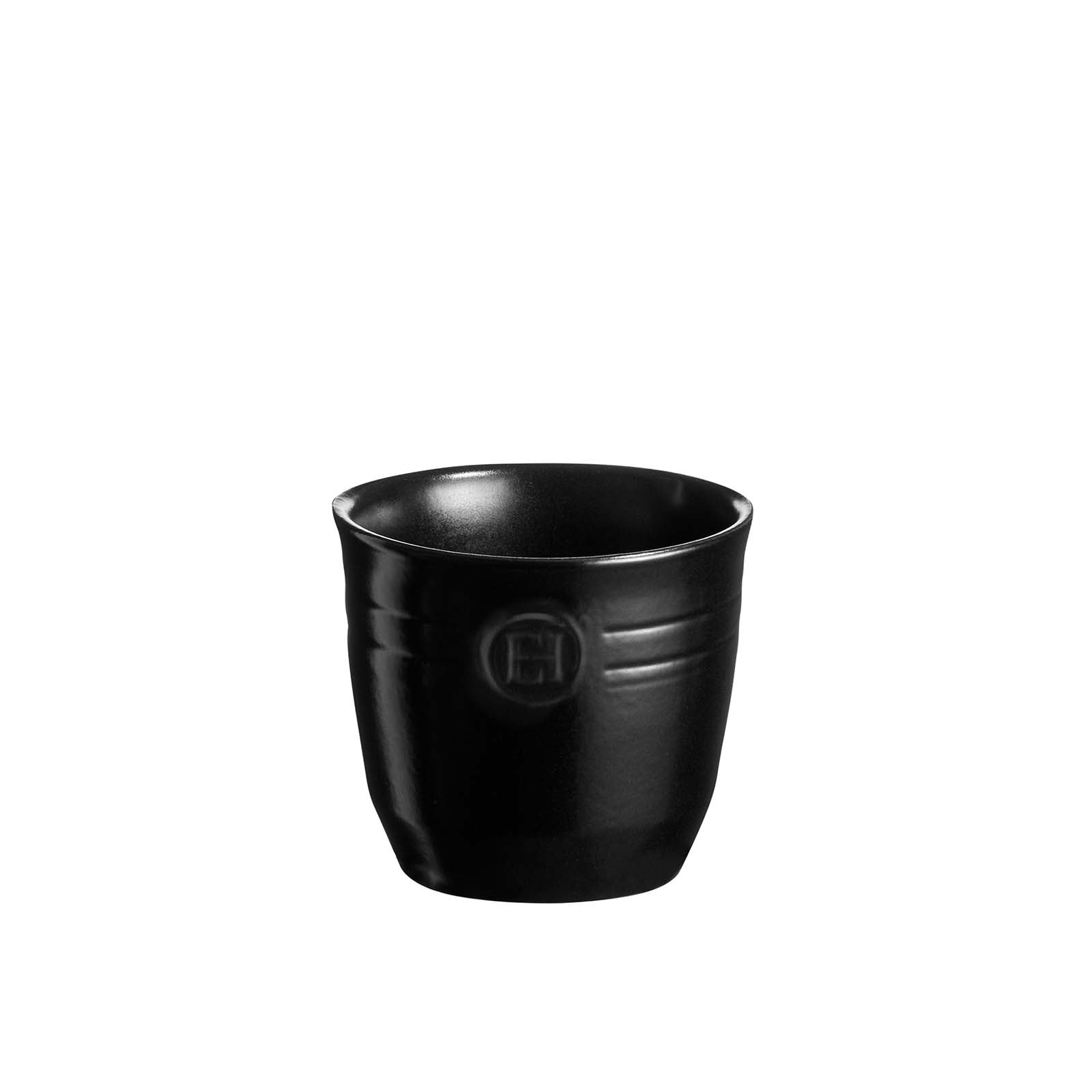Emile Henry Utensil Pot, 4.5-Inch Diameter x 5.1-Inch High, Truffle