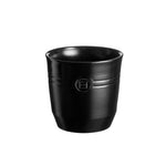 Emile Henry Large Utensil Pot, 6.3-Inch Diameter x 6.7-Inch High, Truffle