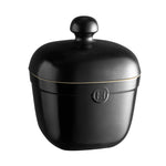 Emile Henry Cookie Jar, Truffle