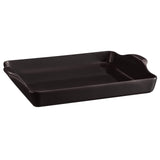 Emile Henry Foccacia Bread Pan and Detroit Style Pizza Pan, Charcoal