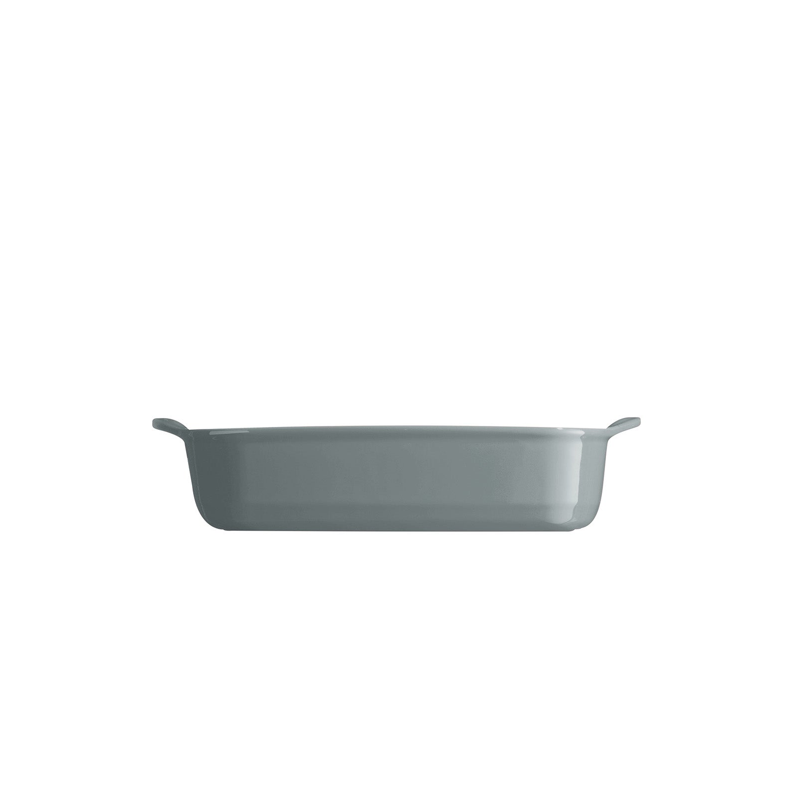 Emile Henry Small Rectangle Baking Dish Ultime, 11.5" X 7.5", Fog