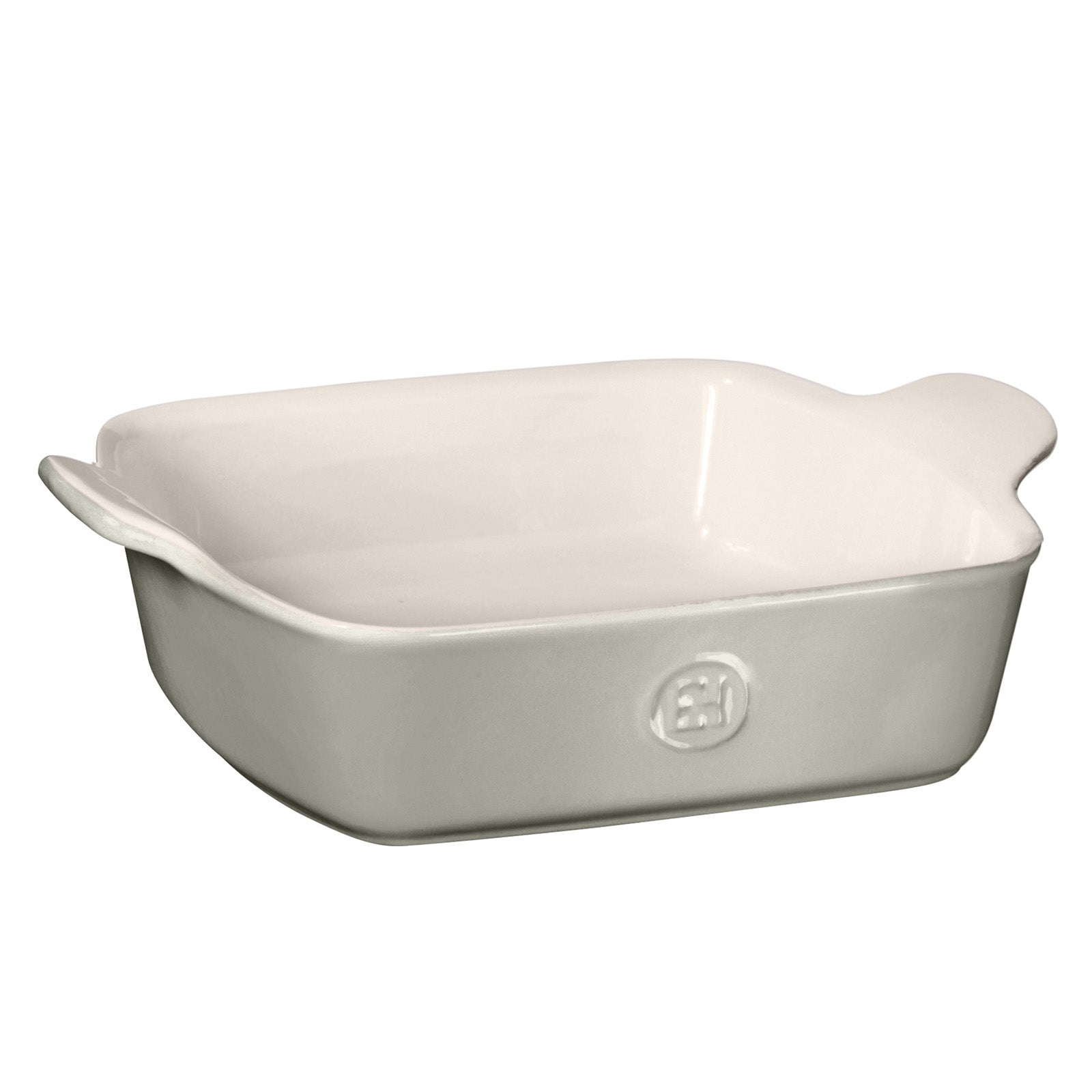 Emile Henry HR Modern Classics Square Baking Dish, 9" x 9", Pearl Gray