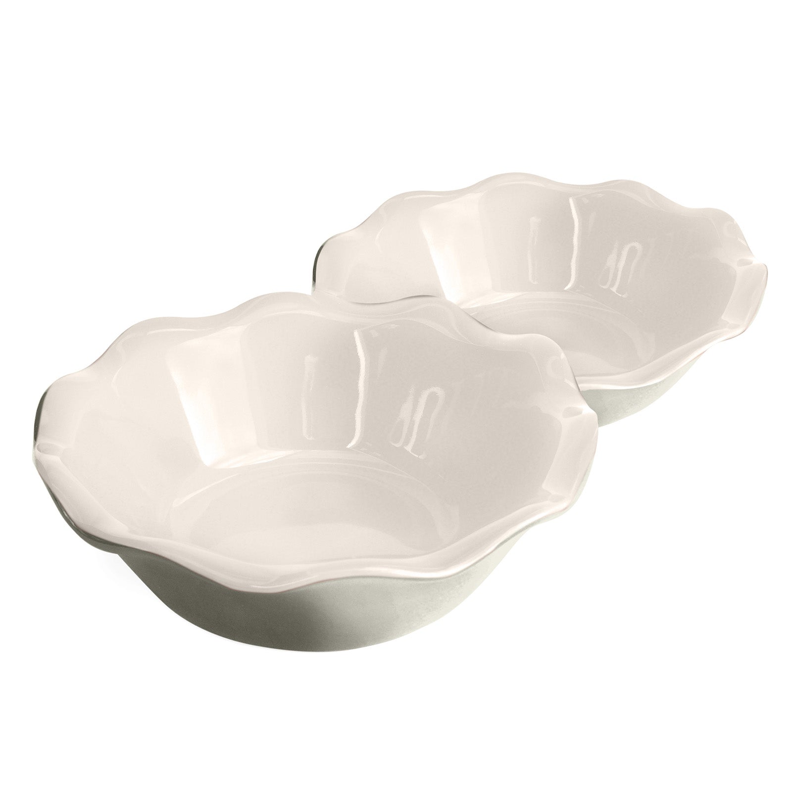 Emile Henry Mini Pie Dish, Set of 2, Pearl Gray
