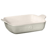 Emile Henry HR Modern Classics Rectangular Baking Dish 11" x 8", Pearl Gray