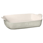 Emile Henry HR Modern Classics Large Rectangular Baker, 13" x 9", Pearl Gray