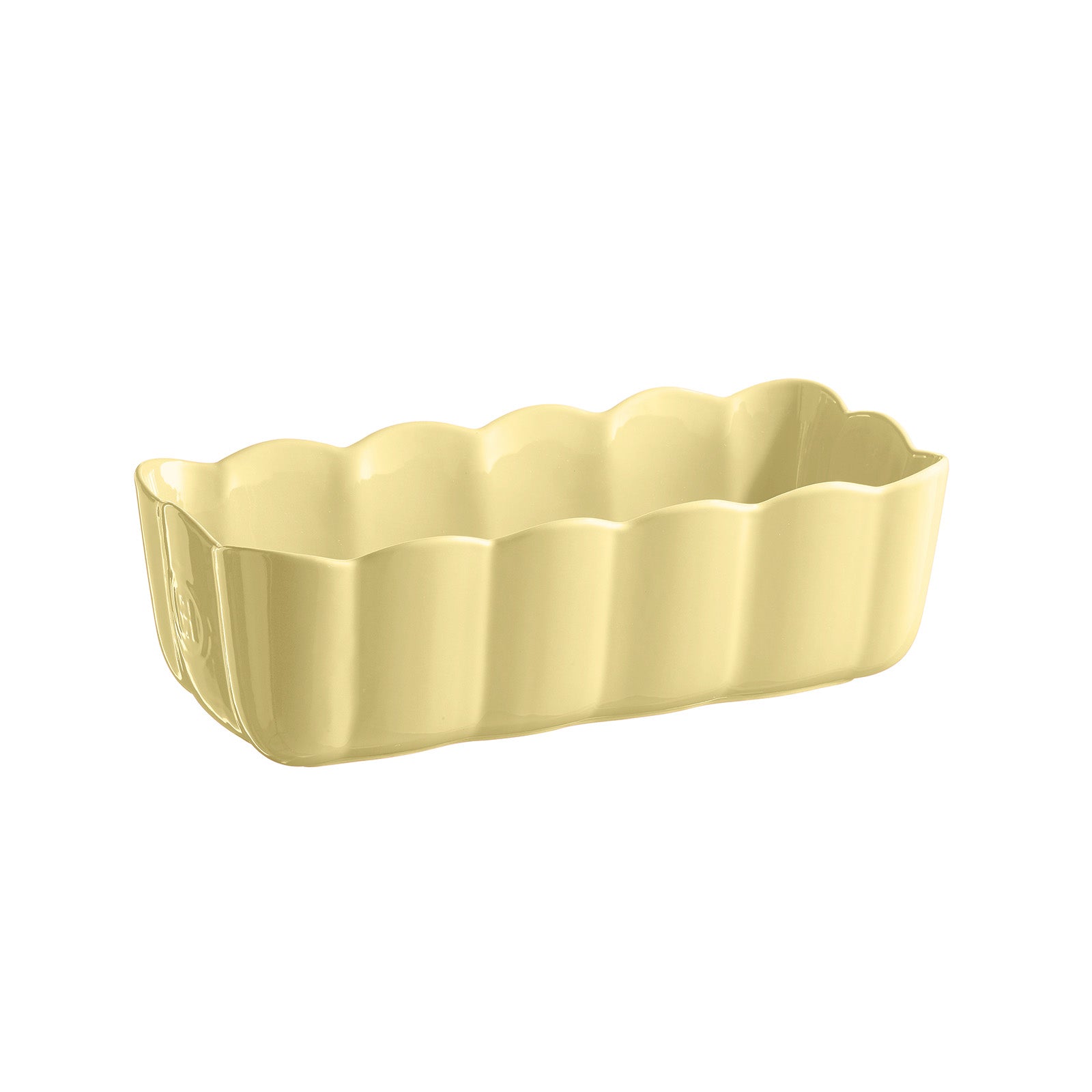 Emile Henry Madeleine Ceramic Loaf Pan, Vanilla