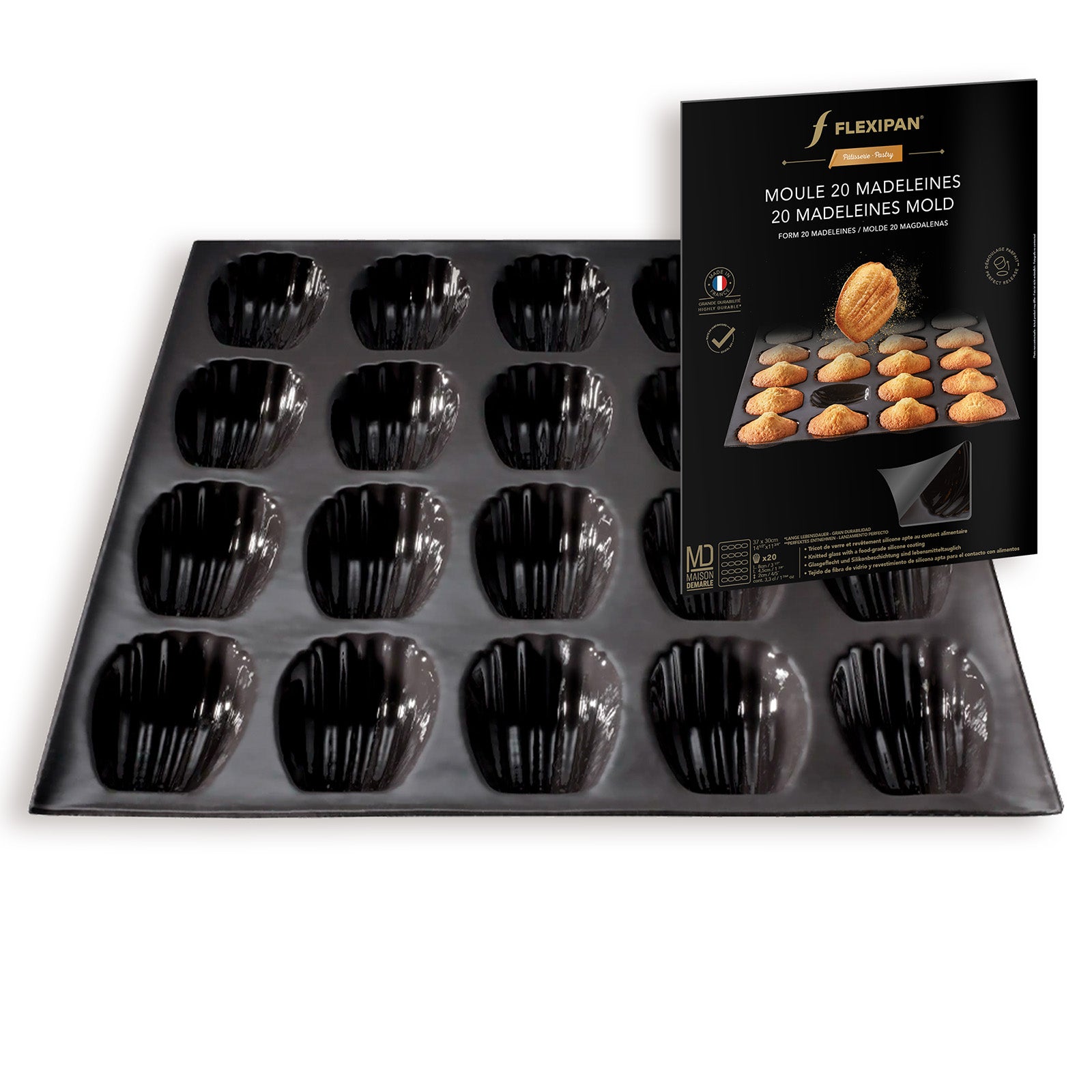 Silpat Flexipan 20 Madelines Premium Silicone Baking Pan