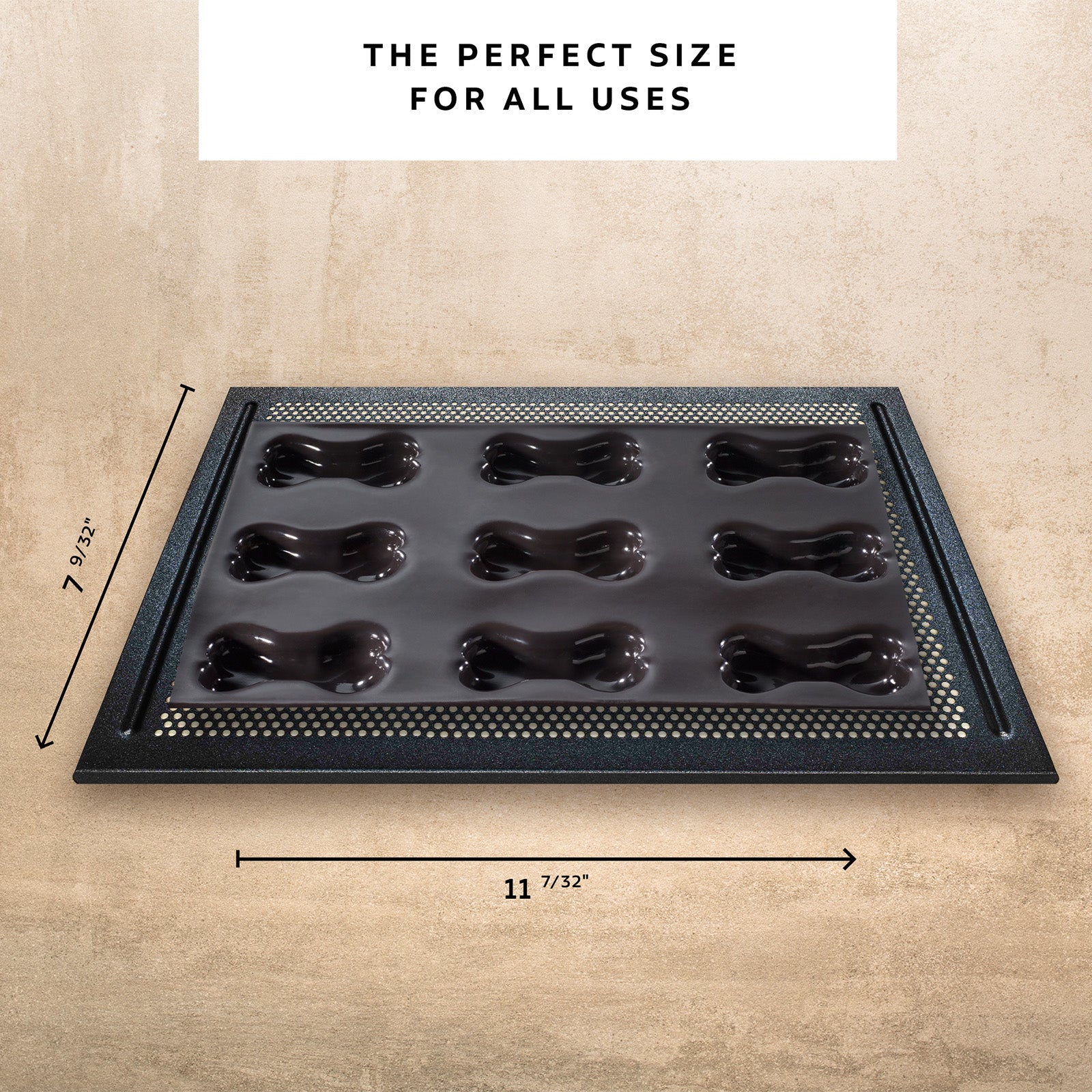 Silpat Flexipan 9 Bones Pet Treats Premium Silicone Baking Pan