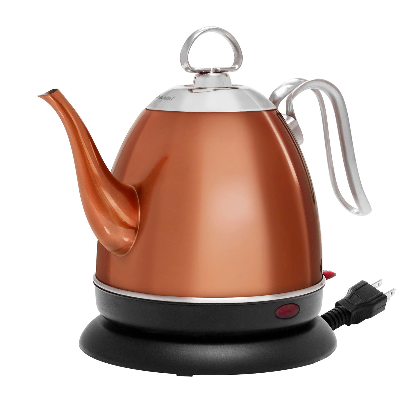 Chantal Mia Ekettle Electric Water Kettle, 32 ounce, Copper