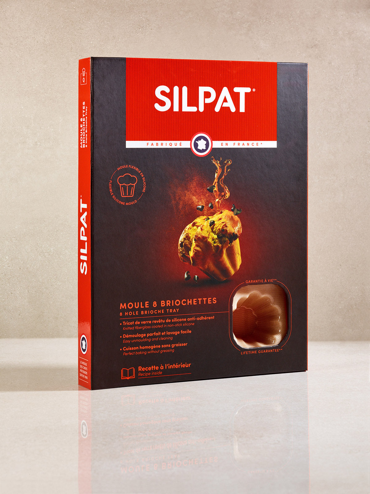 Silpat Perfect Non-Stick 8 Mini Brioches Baking Pan