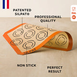 Silpat Large Perfect Cookie Non-Stick Silicone Baking Mat, 11-5/8" x 16-1/2"