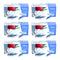Frieling by Mosa Cream Whipper N₂O Chargers 8g, 300 Pack