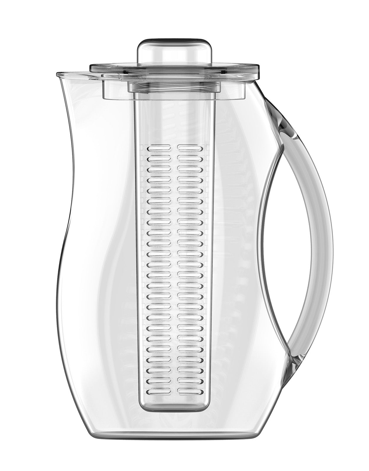 Prodyne Fruit Infusion Pitcher, Natural Fruit Flavor, Acrylic