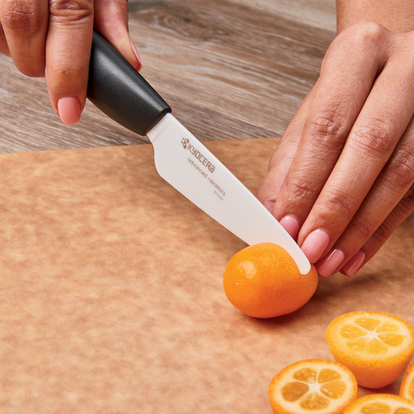 Kyocera Revolution Ceramic 3 Inch Paring Knife, Black