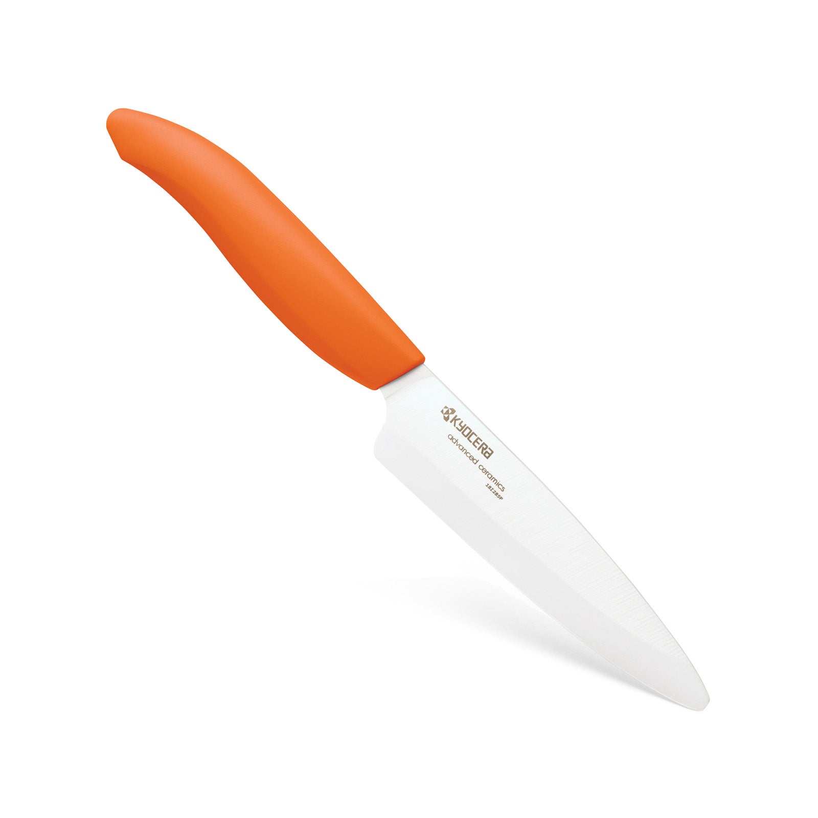 Kyocera Revolution Ceramic 4.5-Inch Utility Knife, Orange