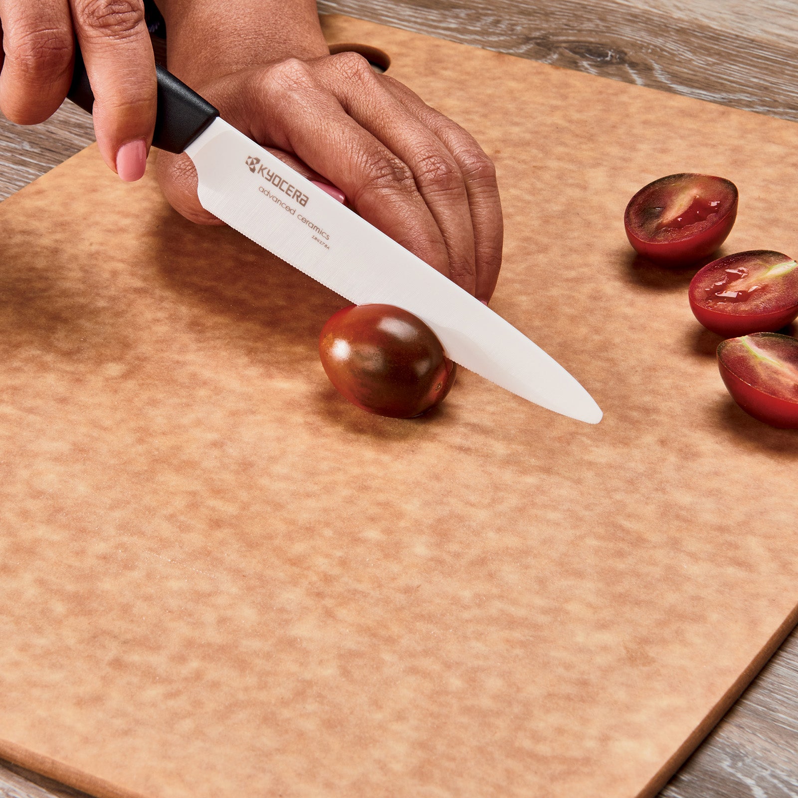 Kyocera Revolution Ceramic 5 Inch Micro Serrated Tomato Knife
