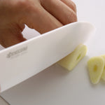 Kyocera Revolution Ceramic 5-1/2 Inch Santoku Knife, Red