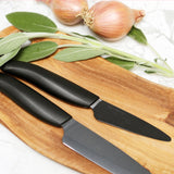 Kyocera Advanced Ceramics 3 Piece Revolution Series Knife Set with Black Blades
