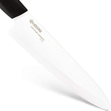 Kyocera Revolution 4-Piece Ceramic Knife Set - 7" Chef's Santoku, 5.5" Santoku, 4.5" Utility & 3" Paring Knives