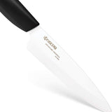 Kyocera Revolution 4-Piece Ceramic Knife Set - 7" Chef's Santoku, 5.5" Santoku, 4.5" Utility & 3" Paring Knives