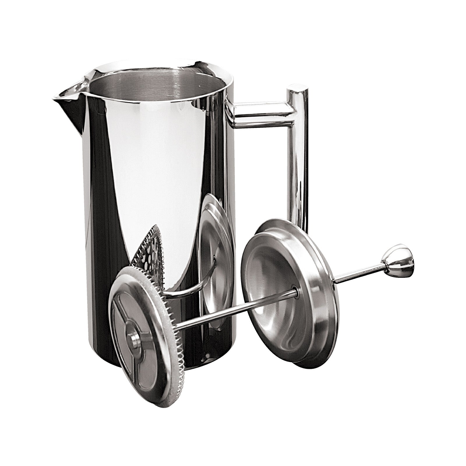 Frieling Polished 18/10 Stainless Steel French Press Coffee Maker, 23-ounce