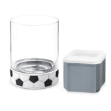 Final Touch Kick-Off Soccer / Football Tumbler with Ice Mould