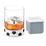 Final Touch Kick-Off Soccer / Football Tumbler with Ice Mould