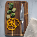 Global 40th Anniversary 7-Inch Fluted Chef's Knife