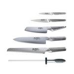 Global 7 Piece Takashi Knife Block Set