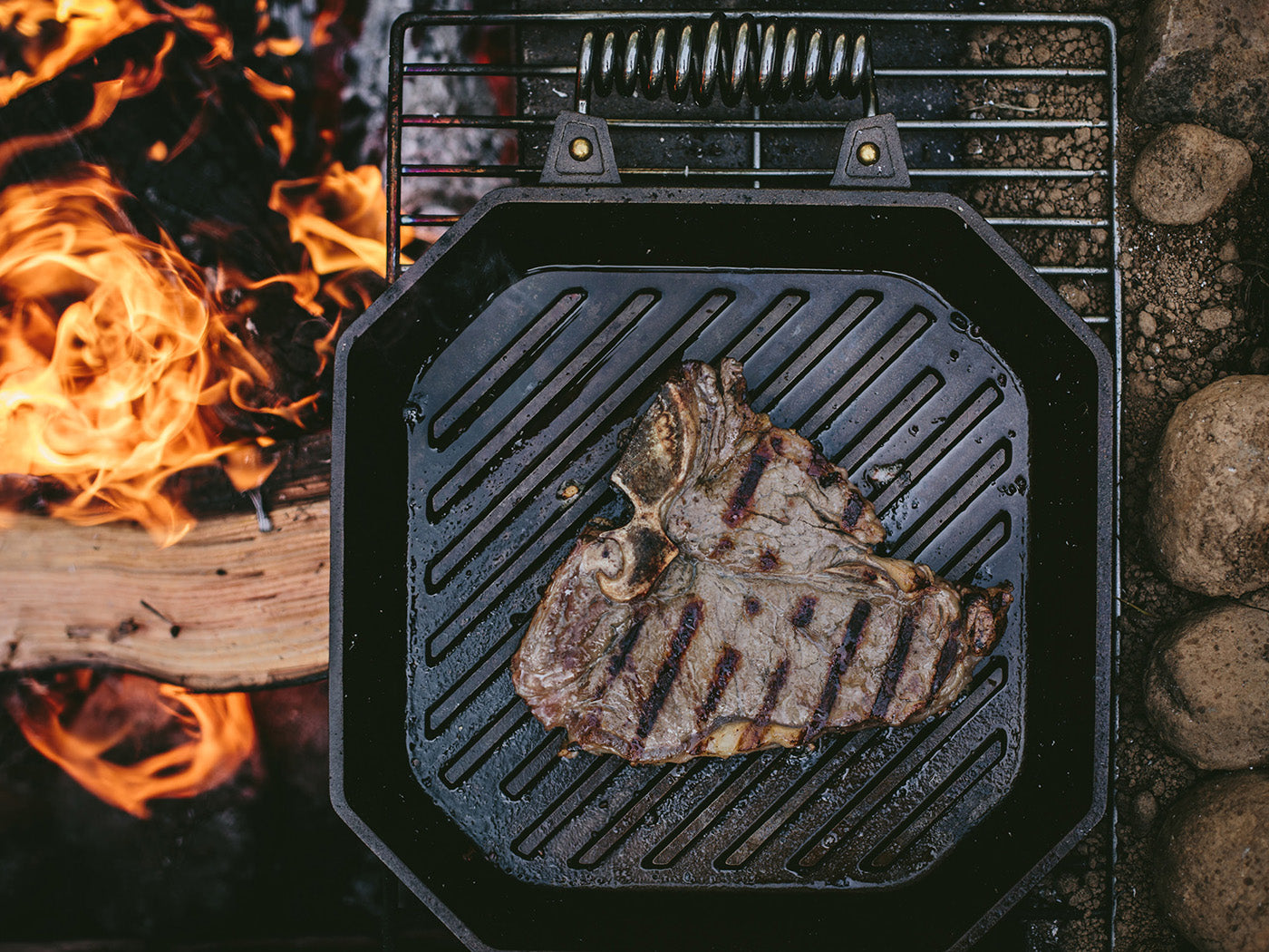 FINEX 12" Cast Iron Grill Pan