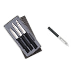 Rada 3 Piece Paring Knives Galore Set & 1.75-Inch Swivel Vegetable Peeler