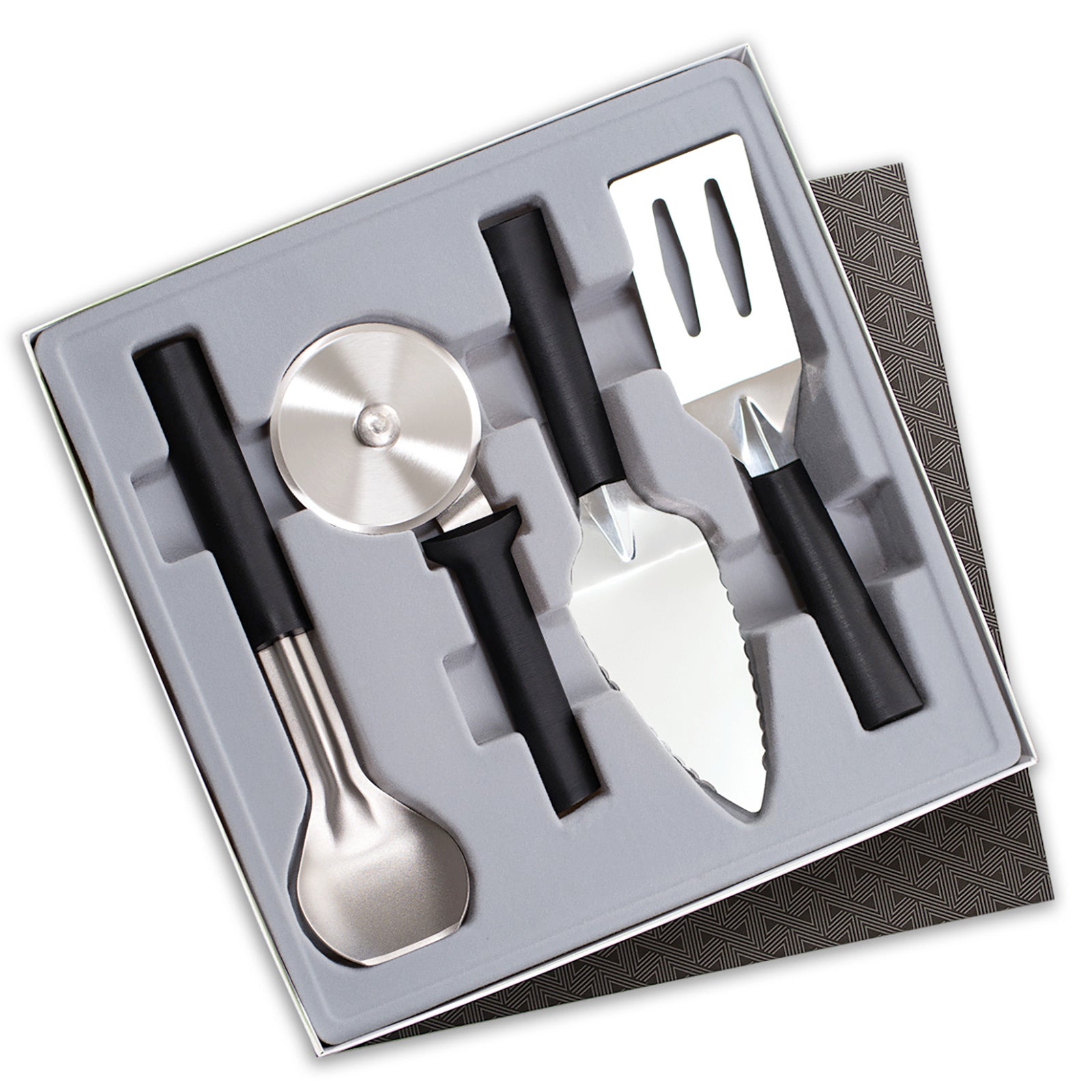 Rada Ultimate Utensil Gift Set, Black Handles