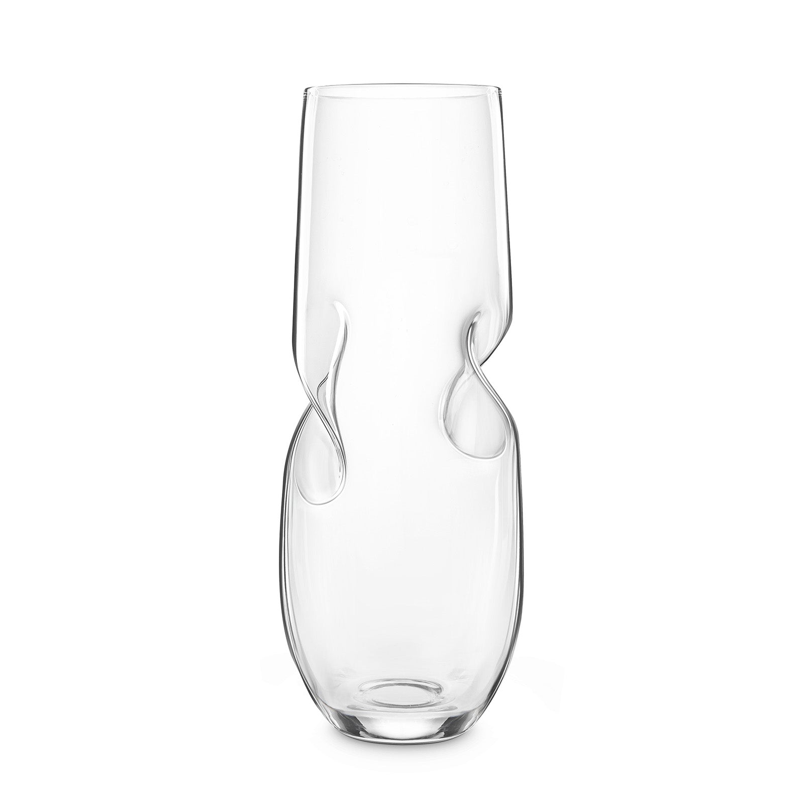 Final Touch Bubbles Sparkling Wine / Champagne Stemless Glasses - Set of 4
