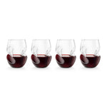 Final Touch Conundrum Red Wine Glasses - Set of 4 - 16 oz (473ml)