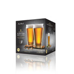Final Touch Brewhouse Beer Glass - Set of 4 - 17 oz (500 ml)