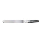 Global 4 inch Angled Palette Knife, Cranked Spatula, Stainless Steel