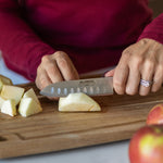 Global 4 Inch Hollow Ground Santoku Knife