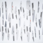 Global 4 Inch Hollow Ground Santoku Knife