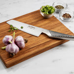 Global UKON 5" Santoku Knife, Hollow Ground