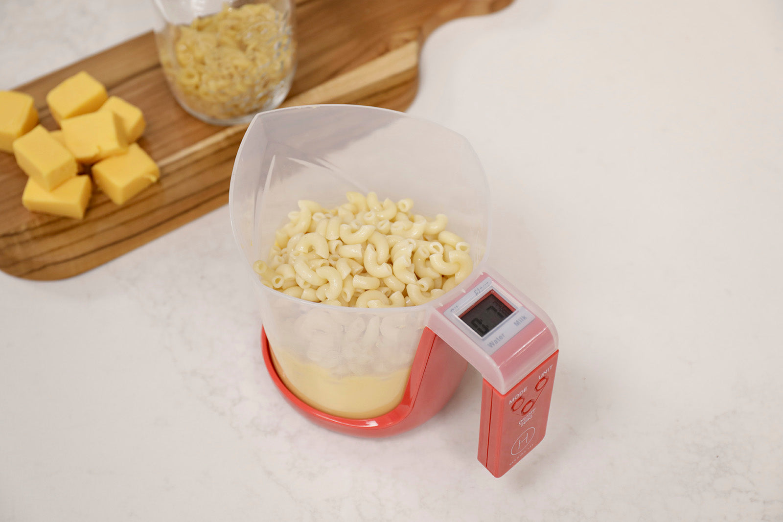 Henning Lee Digital 4 Cup Measuring Cup and Scale, Blue