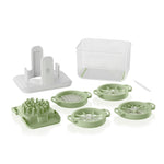 Henning Lee 4-in-1 Fresh Prep Fruit and Veggie Slicer, Green